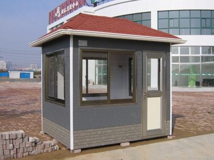 金屬雕花板崗亭005 金屬雕花板崗亭005