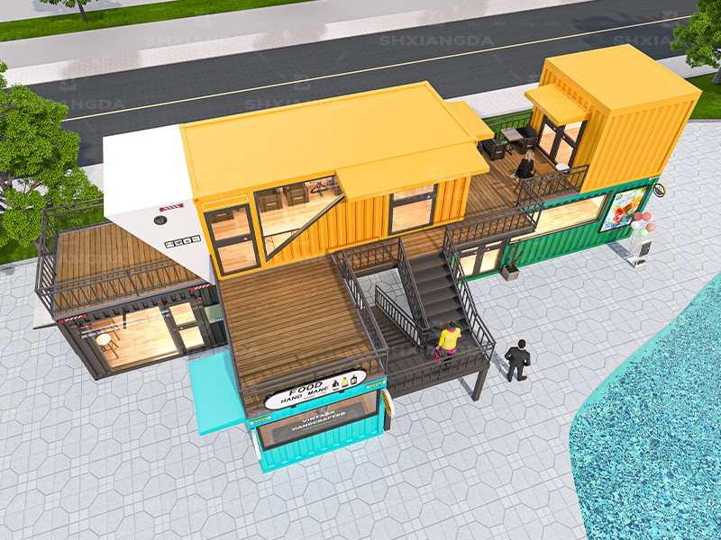 集裝箱景區商鋪群01